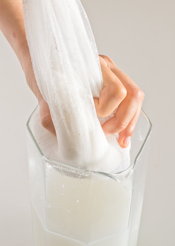  How to make Coconut Milk | simpleveganblog.com #vegan