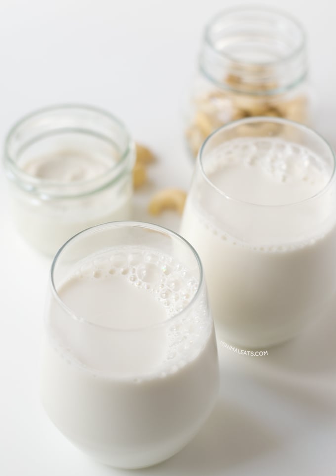 Cashew Milk | minimaleats.com #minimaleats #vegan #recipe #glutenfree