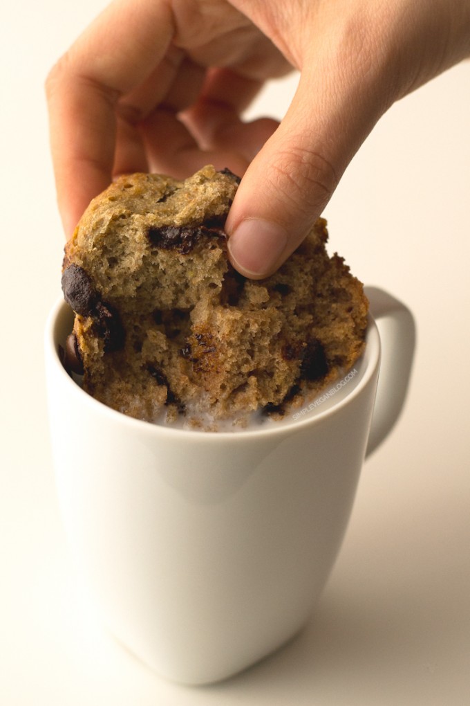 Simple Vegan Chocolate Chip Muffins
