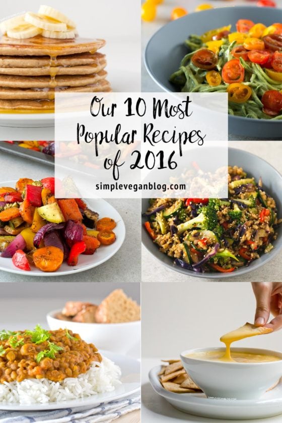 Our 10 Most Popular Recipes of 2016