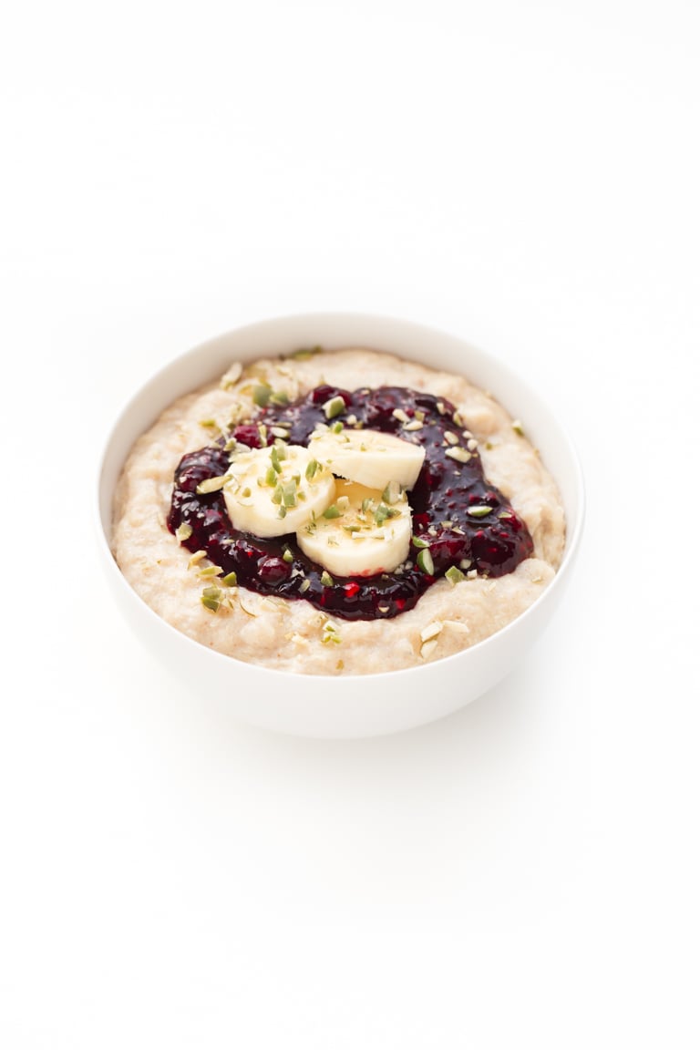 Quinoa Flake Porridge - Quinoa flake porridge is a great alternative for those of you who can't eat oats and a delicious, warm and satisfying 5-minute breakfast recipe.