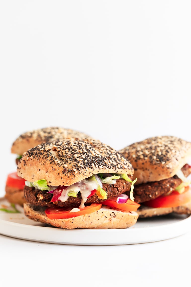 Black Bean Burgers - Simple Vegan Blog