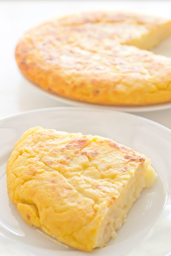 Tortilla or Spanish Omelette (V + GF) - Simple Vegan Blog