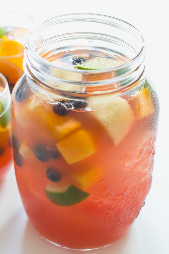 Non alcoholic sangria #vegan