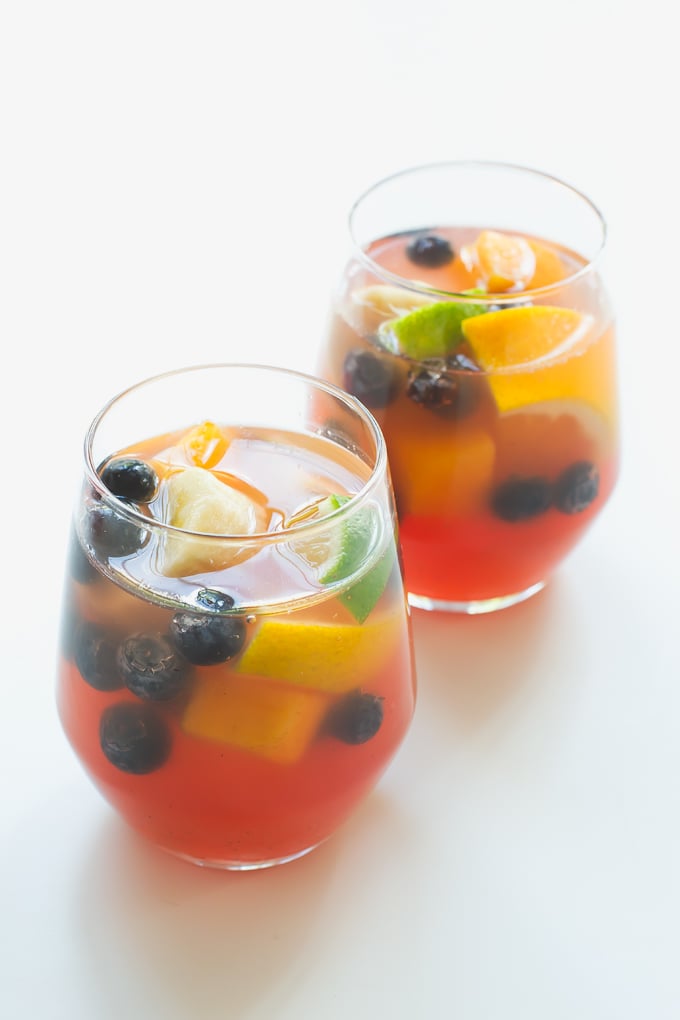 Non alcoholic sangria #vegan