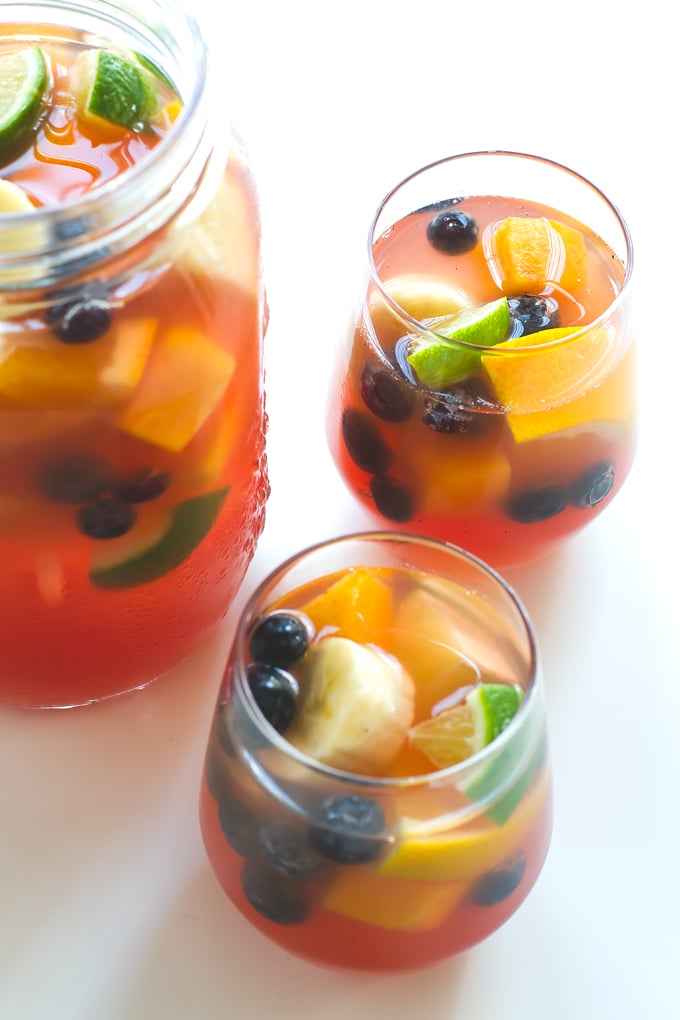 Non alcoholic sangria #vegan