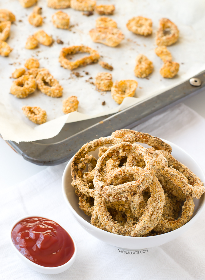 Gluten Free Vegan Baked Onion Rings - Simple Vegan Blog