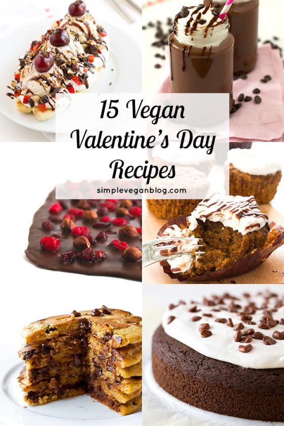 15 Vegan Valentine's Day Recipes - Simple Vegan Blog