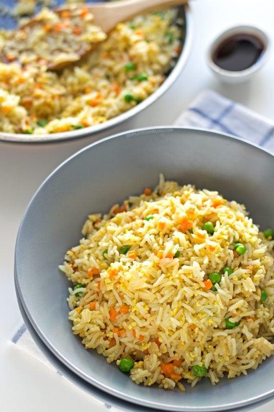 Simple Vegan Fried Rice - Simple Vegan Blog