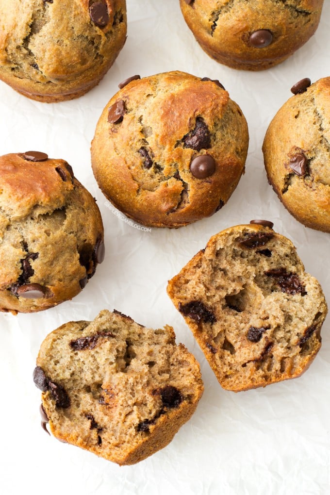 Simple Vegan Chocolate Chip Muffins - Simple Vegan Blog