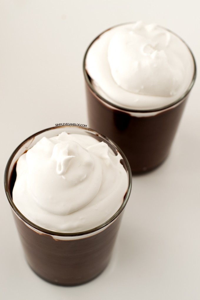 Simple Vegan Chocolate Pudding