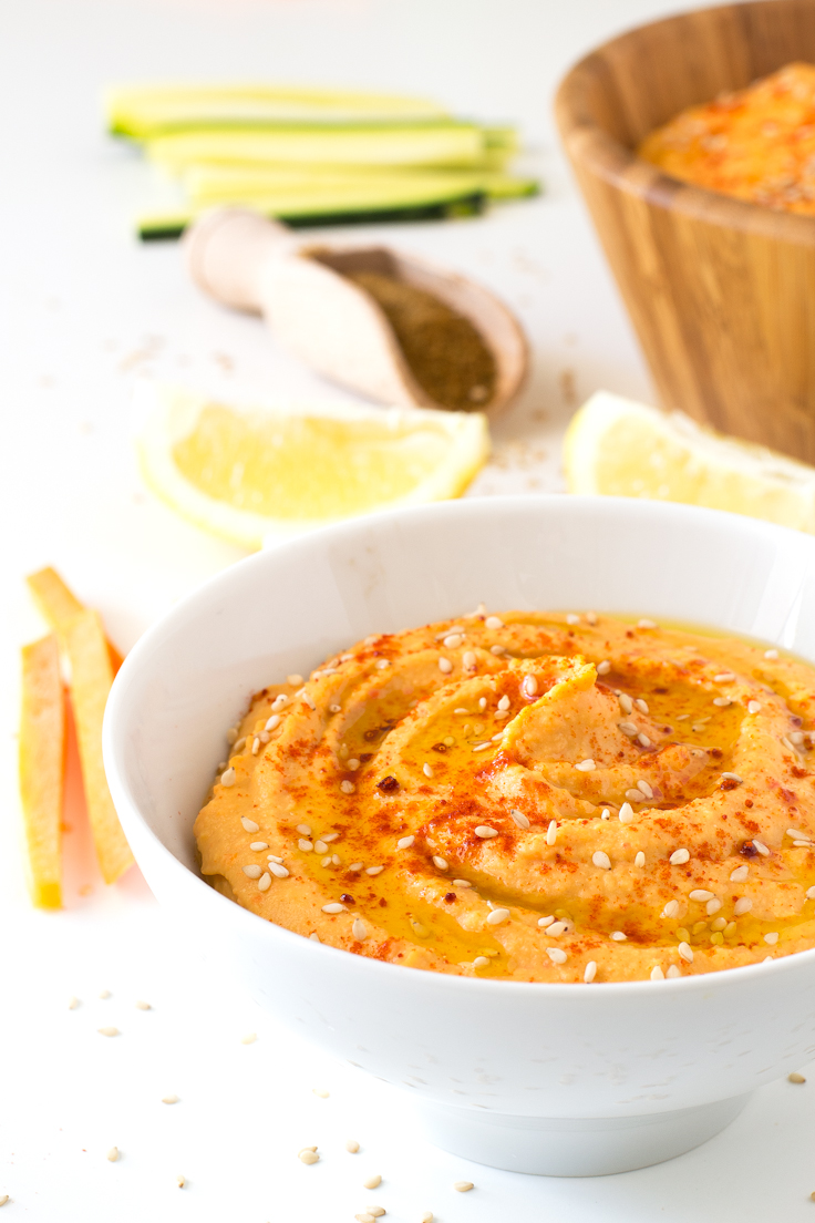 Roasted Red Pepper Hummus