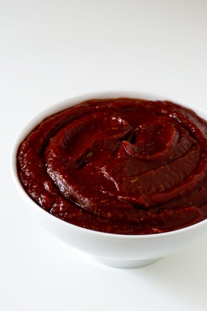 2Minute Healthy Ketchup Simple Vegan Blog