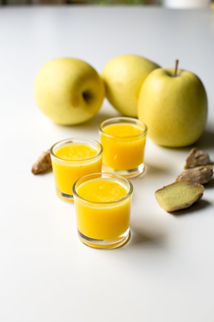 Immune Boosting Ginger Shot Recipe - Hungry Dane Kitchen