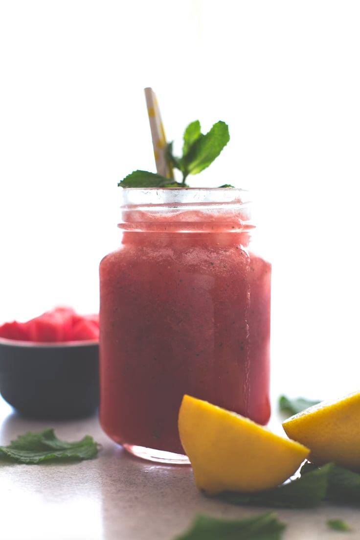 Watermelon mint lemonade - This watermelon mint lemonade is the perfect drink to start your day and stay hydrated. Only 4 ingredients needed!