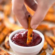 Baked sweet potato fries