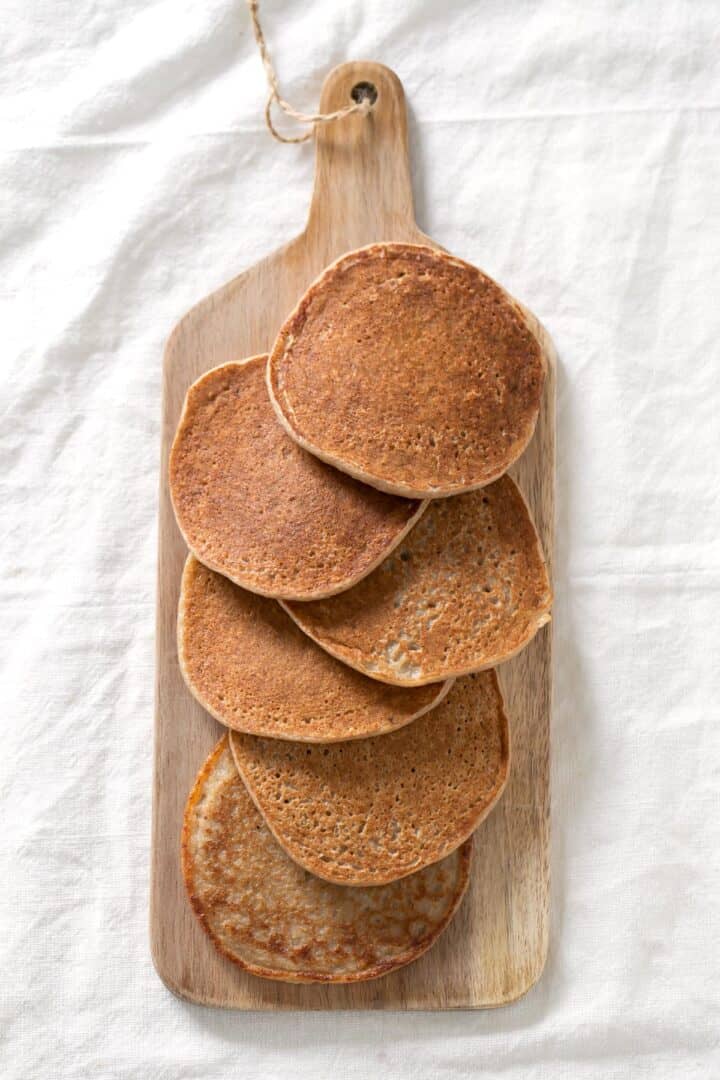 3 Ingredient Vegan Gf Pancakes Simple Vegan Blog