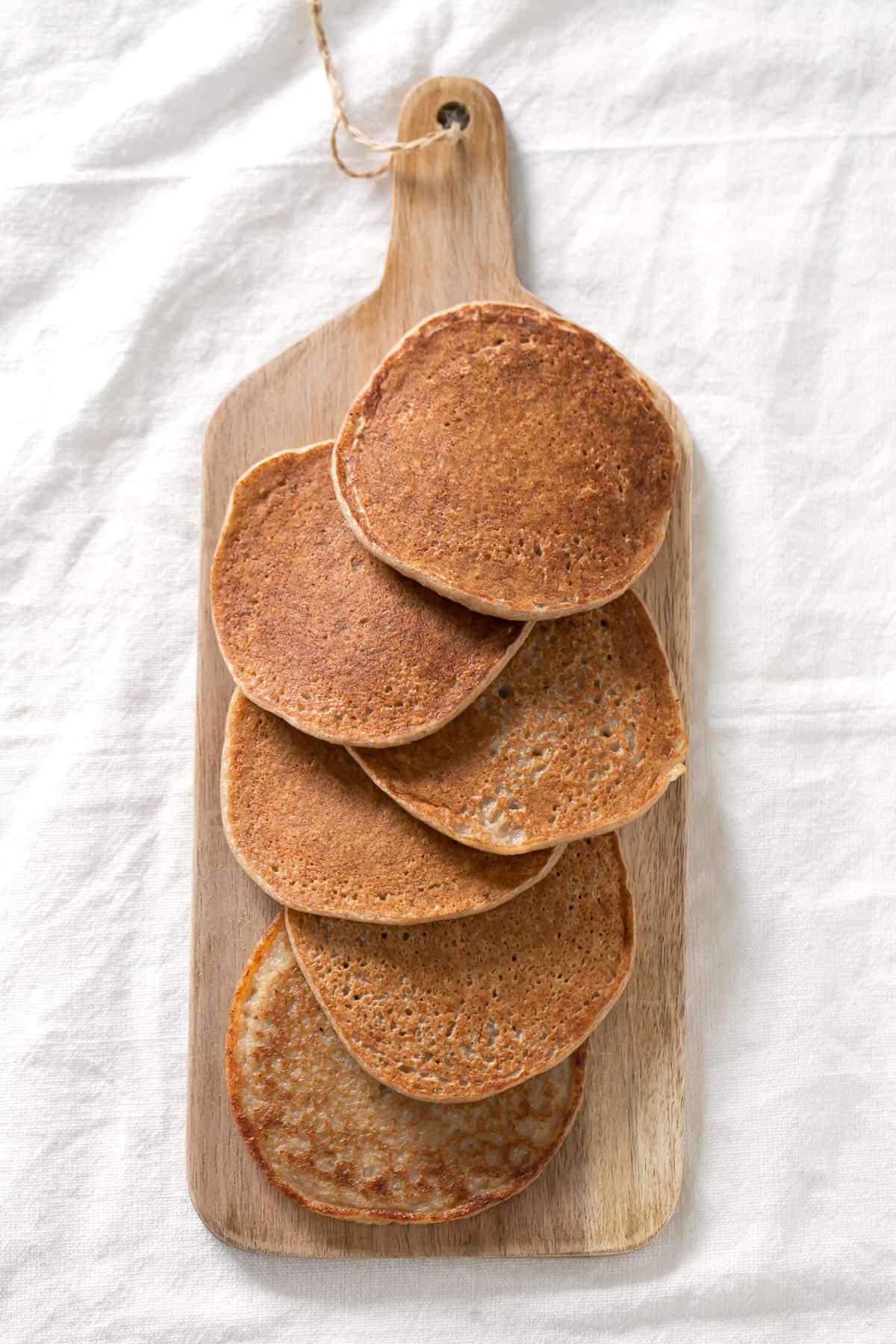 3-Ingredient Vegan GF Pancakes