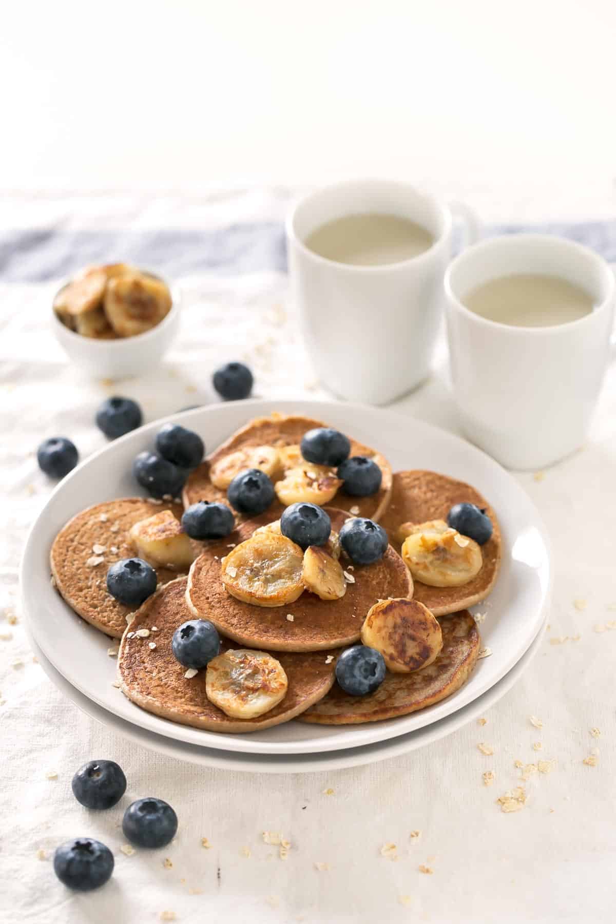 3-Ingredient Vegan GF Pancakes