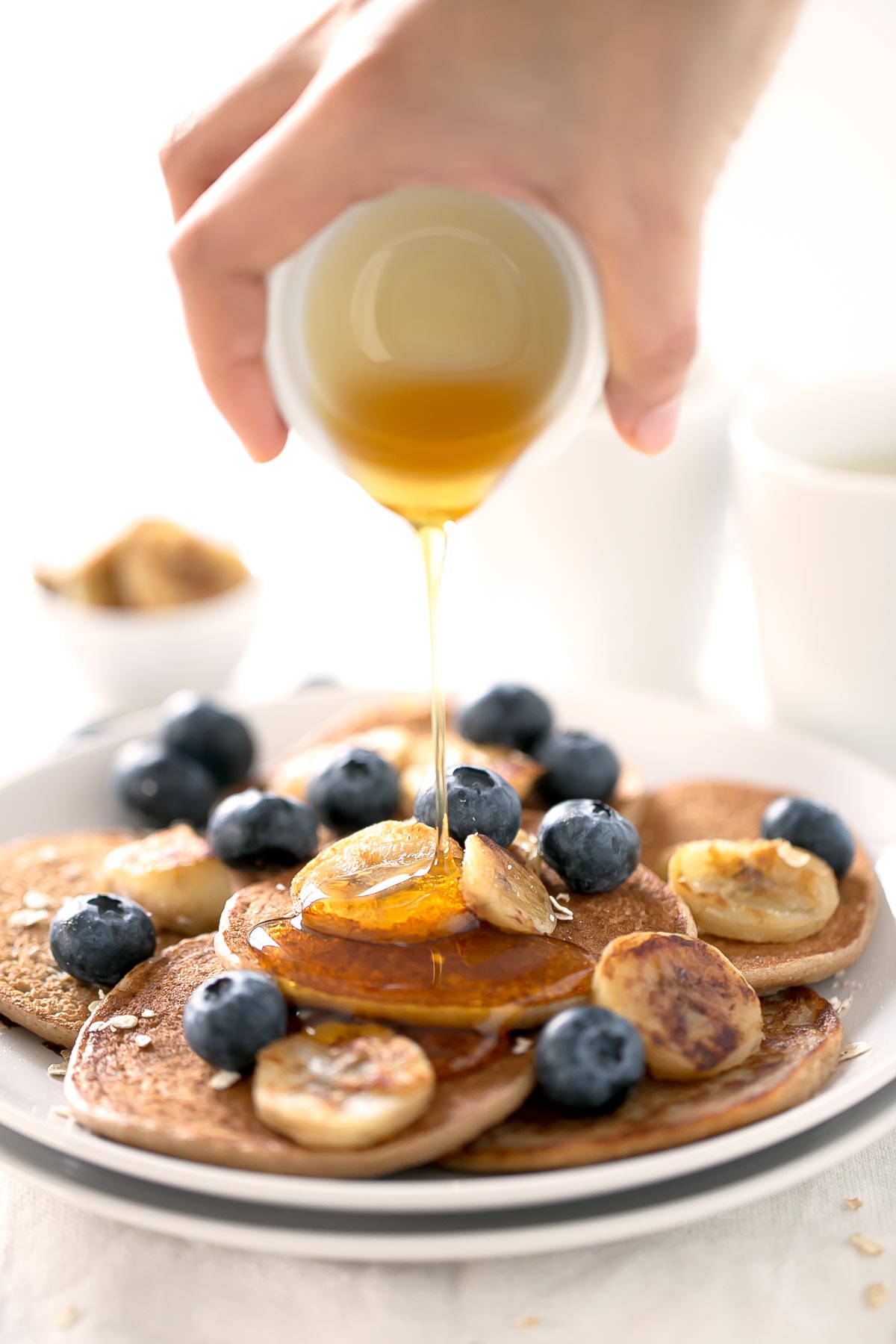 3-Ingredient Vegan GF Pancakes