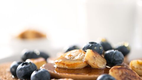 3-Ingredient Vegan GF Pancakes
