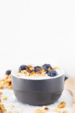 2-Ingredient Vegan Coconut Yogurt.- This is my all time favorite homemade vegan yogurt. Only 2 ingredients required! It's a super quick and easy recipe.