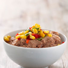 Fat Free Vegan Refried Beans.- You need to give this refried beans recipe a try. It's a healthier, vegan, fat-free version, but it's super tasty and so easy to make.