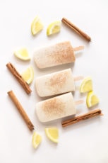 Vegan Leche Merengada Pops. - These delicious vegan leche merengada pops are made with just 5 ingredients. They also are naturally sweetened and a super healthy dessert.