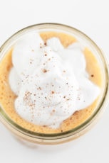 Vegan Pumpkin Spice Latte. - Vegan pumpkin spice latte, a healthier version of the classic Starbucks drink, made with natural ingredients and topped with coconut whipped cream. #vegan #glutenfree #simpleveganblog