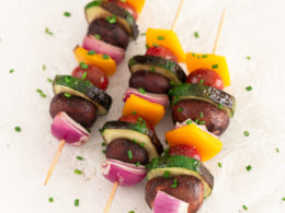 Vegetable Kabobs Simple Vegan Blog