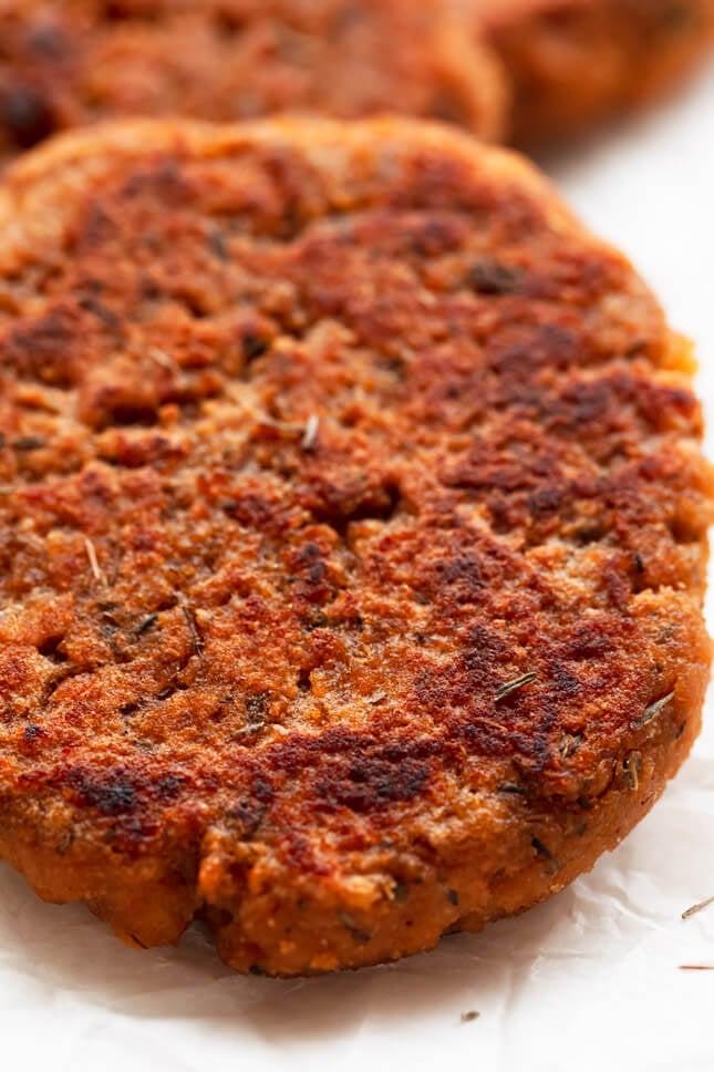 Easy Vegan Breakfast Sausage Patties (TVP) • It Doesn't Taste Like