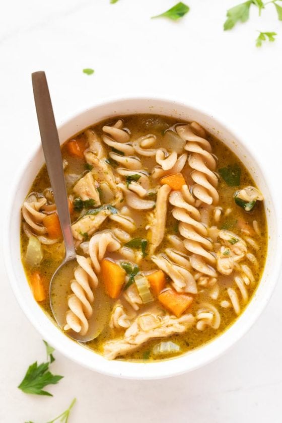 Vegan Chicken Noodle Soup Simple Vegan Blog