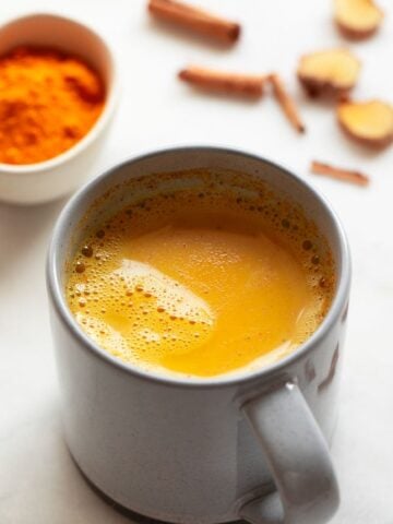 Image of a cup of golden milk