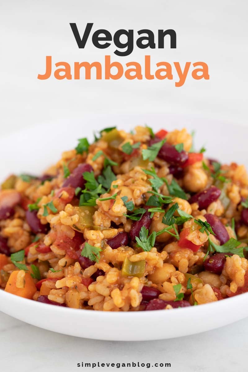 Vegan jambalaya simple vegan blog