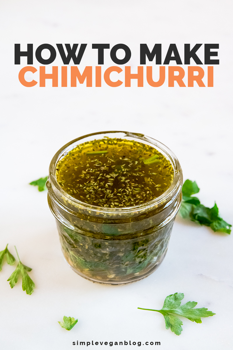 Chimichurri - Simple Vegan Blog
