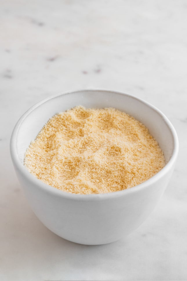Photo of a bowl of homemade coconut flour