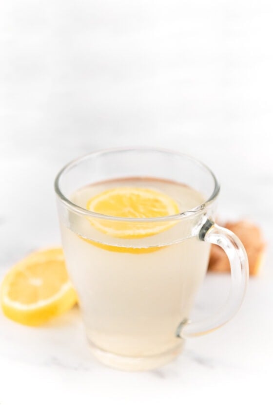 Lemon Ginger Tea - Simple Vegan Blog