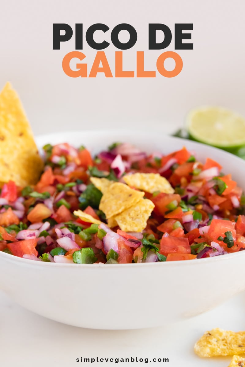 Pico de Gallo - Simple Vegan Blog