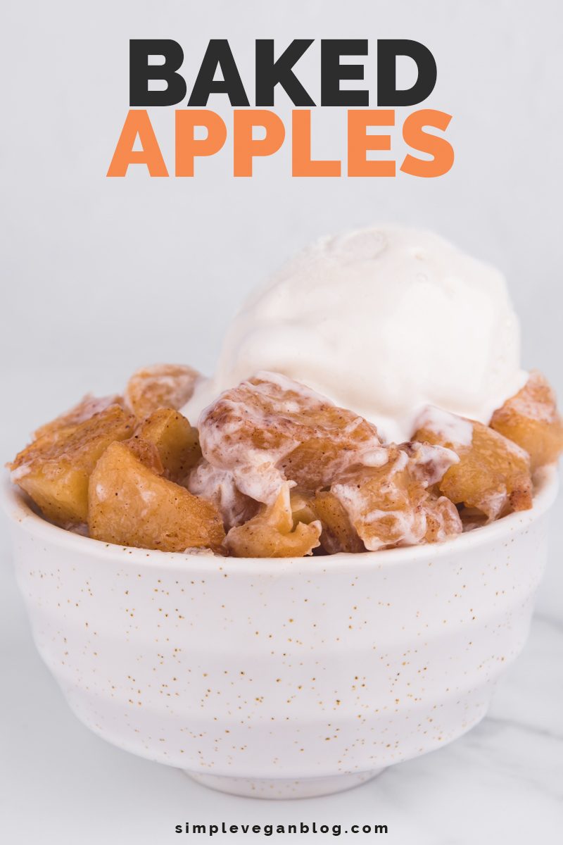 Baked Apples Simple Vegan Blog