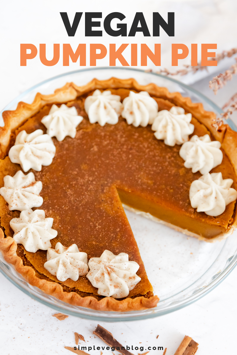 Vegan Pumpkin Pie - Simple Vegan Blog