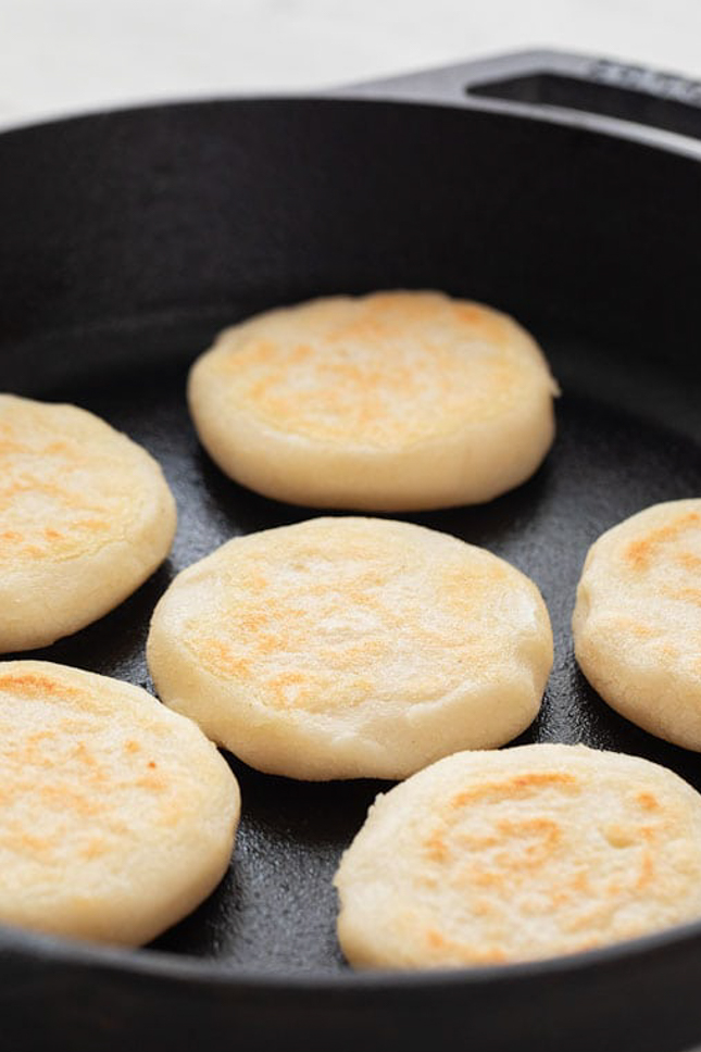 Photo of some arepas