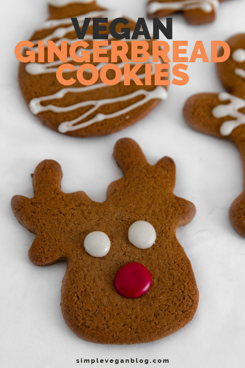 Vegan Gingerbread Cookies - Simple Vegan Blog
