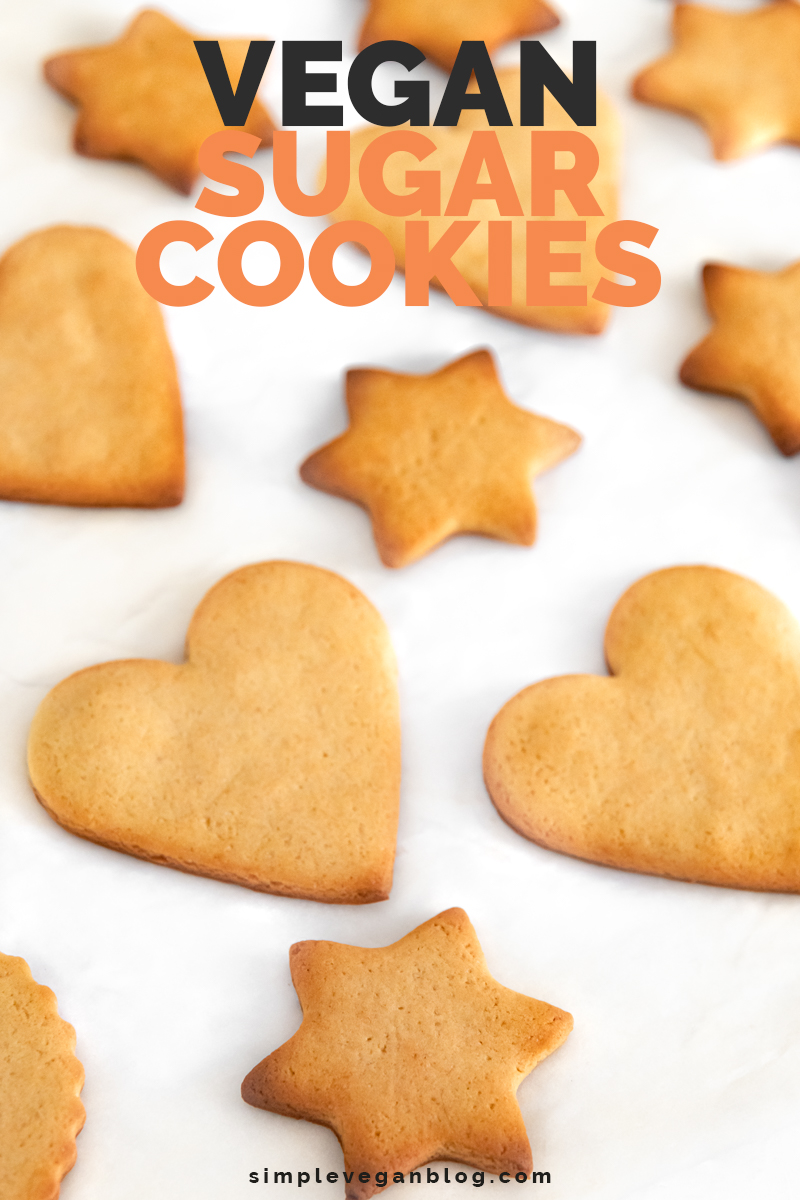 Vegan Sugar Cookies - Simple Vegan Blog