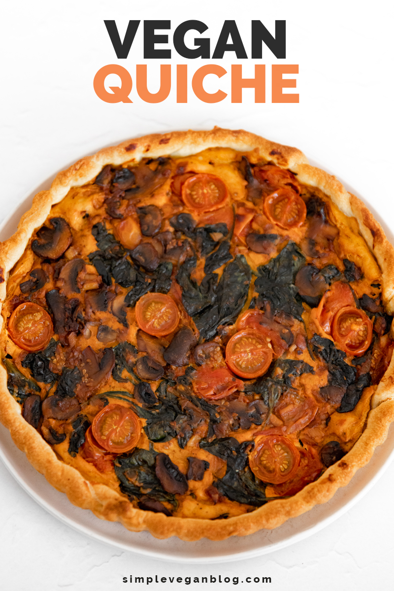 Vegan Quiche - Simple Vegan Blog