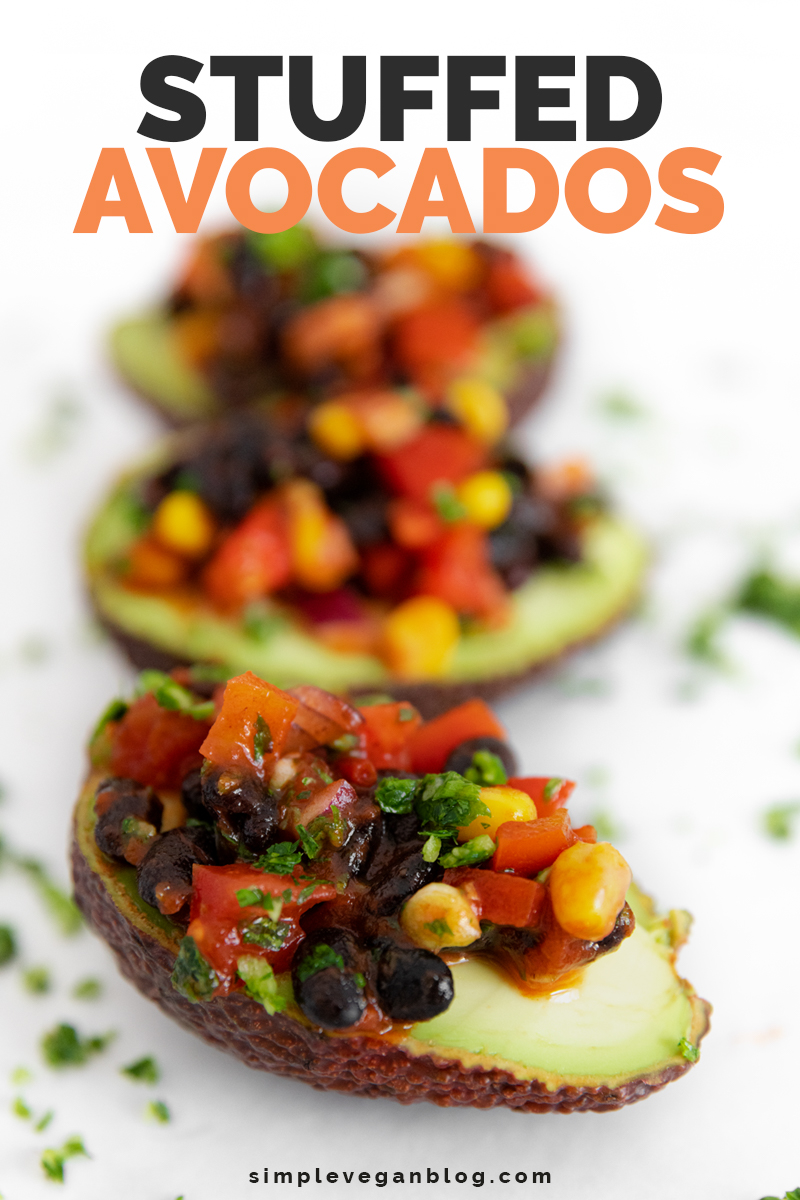 Stuffed Avocados Simple Vegan Blog