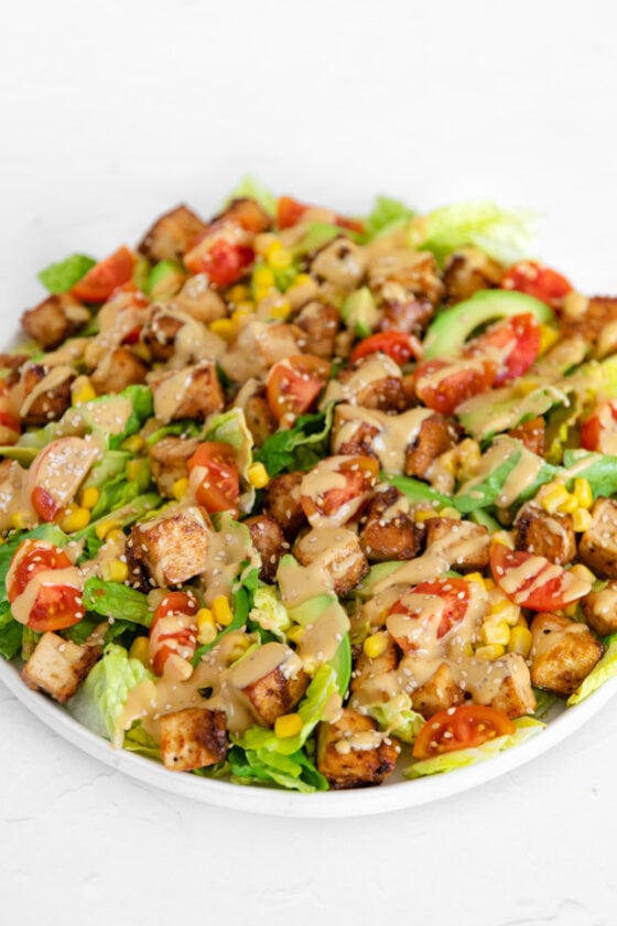 Tofu Salad - Simple Vegan Blog