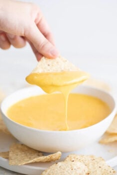 Photo of a bowl of vegan cheese