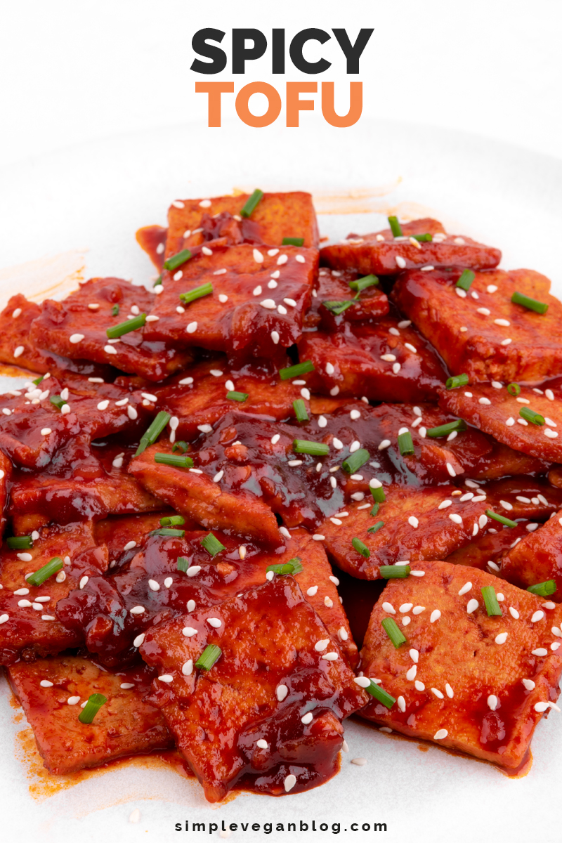 Spicy Tofu - Simple Vegan Blog