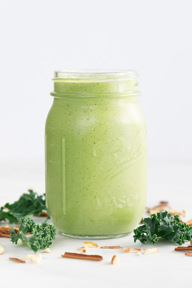 Photo of a kale smoothie