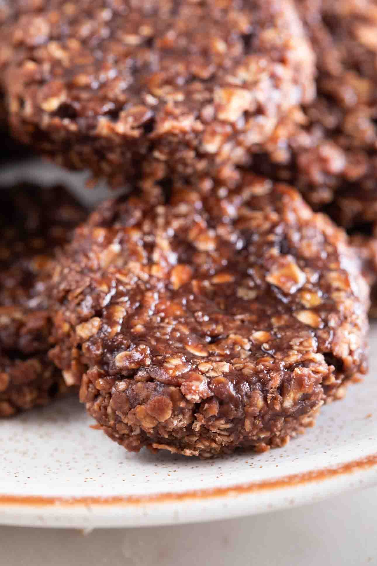 Vegan No Bake Cookies - Simple Vegan Blog